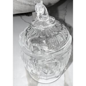 Heinz horseradish 1993 jar complete with lid 125th Anniversary Vintage 5x3”